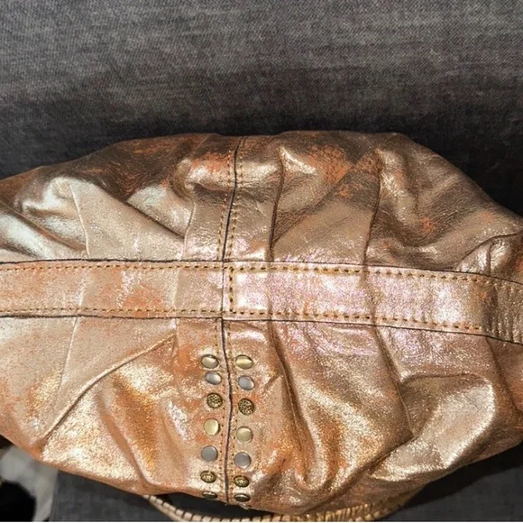 Patricia Nash Multi Metallic Bronze Shoulder Bag